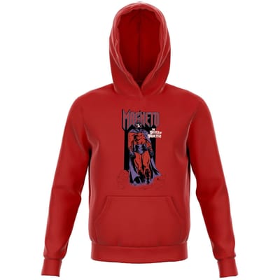 X-Men Magneto Master Of Magnetism Kids' Hoodie - Red - 134/140 (9-10 jaar)