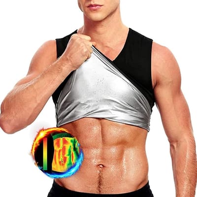Neopreen Sauna Vest voor Heren - Taille Trainer voor Intensief Zweten en Conditieverbetering