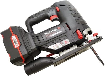 Accu Decoupeerzaag - Zagen Machine - Precisie Zagen - Borstelloze Motor - 20 Volt - Zwart