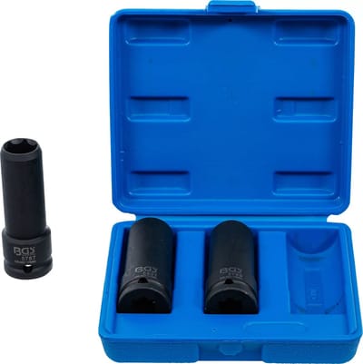 BGS Speciale krachtdoppenset - 1/2 - 17 / 19 / 21 mm - 3 delig