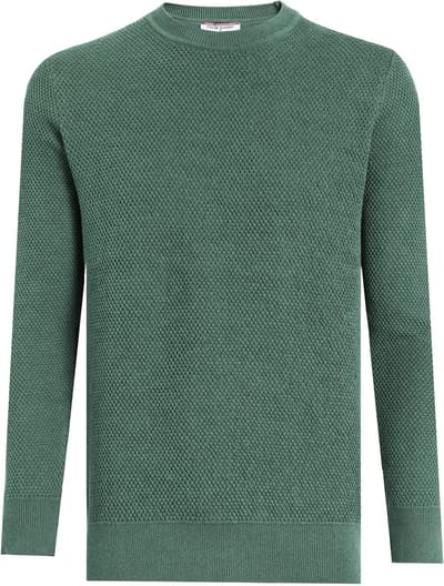 Felix Hardy Sweater Met Ronde Hals - Trui 100% Katoen Heren Groen - 2Xl