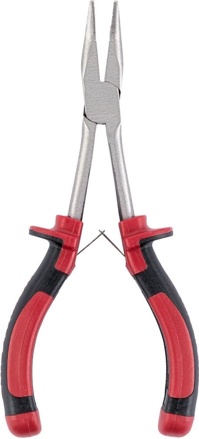 Powerfix punt tang gebogen 15.8cm