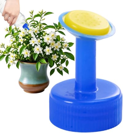 Fles Dop Sproeikop - Vernevelaar Tuit Adapter - Planten Water Geven - Gelijkmatige Verneveling - 4.5x2.4x3 cm - Rood Groen Blauw