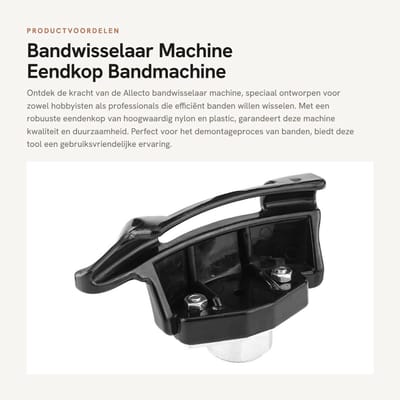 Dailygoods- Bandwisselaar Hoogwaardige Nylon - Eendkop - Demontage Gereedschap - Slijtvast - Veilig - Nauwkeurige Sleutelpositie - Banddemontage