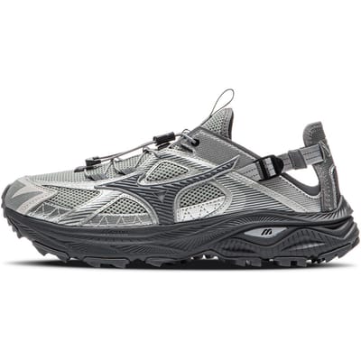 Mizuno Racer Trail Ademende Grip Rivier Wandelschoenen Unisex Antracietgrijs Mizuno D1GH241906 43