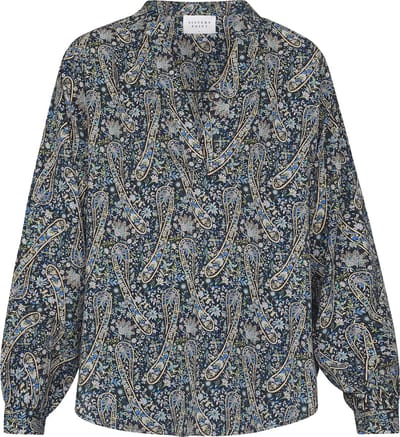 SISTERS POINT Enasa-ls1 Dames Blouse - Paisley - Maat S