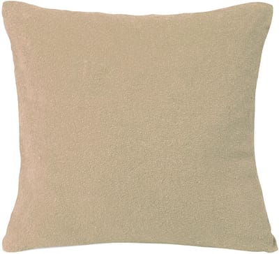 Matex Terry Kussen Lus 40x40cm Beige met Rits