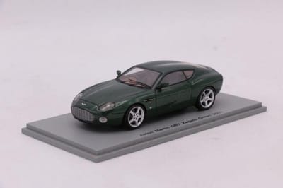 1:43 Diecast Modelcar Aston Martin DB7 Zagato 2003 Green Spark modelautos
