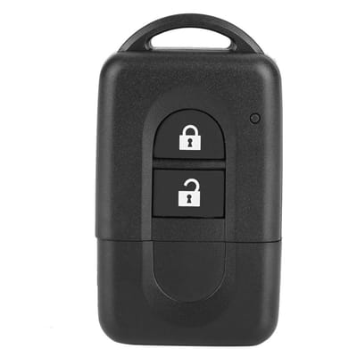 XEOD Autosleutelbehuizing - sleutelbehuizing auto - sleutel - Autosleutel / Geschikt voor: Nissan 2 knops