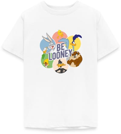 Looney Tunes Kaarakters Be Looney T-Shirt Tiener