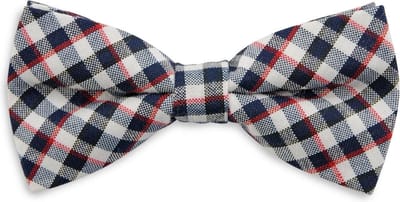 We Love Ties - Strikken - Kinderstrikje Olivier junior - blauw / wit / rood