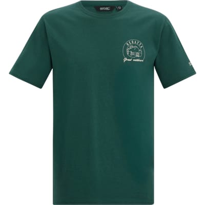 Regatta Heren Cline IX Sunrise T-Shirt (Mediterraan groen)