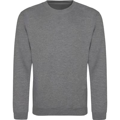 Just Hoods - AWDis Sweat - Graphite Heather maat XS