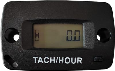 Digitale Uren Tachometer voor Motoren en Tuinmachines - Compacte RPM Meter met Onderhoudsherinnering