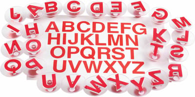 Colorations - Easy Grip Capital Letters Stamps 26 pcs.
