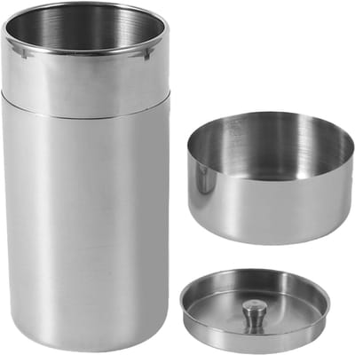 RVS Thee Blikken Bus Thuis Keuken Bussen voor Thee Koffie Suiker Opslag L 120x60x0.3cm / 47.2x23.6x0.1in