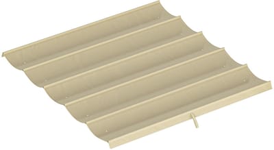 Linkforu – Afdak - Dakzeil – Luifel - Canvas – Schaduwdak – Geschikt voor Pergolas 3x3 Mtr. - Drainageogen voor Waterafvoer – 255 x 250 cm - beige