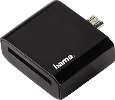 Hama tablet kaartlezer adapter micro USB