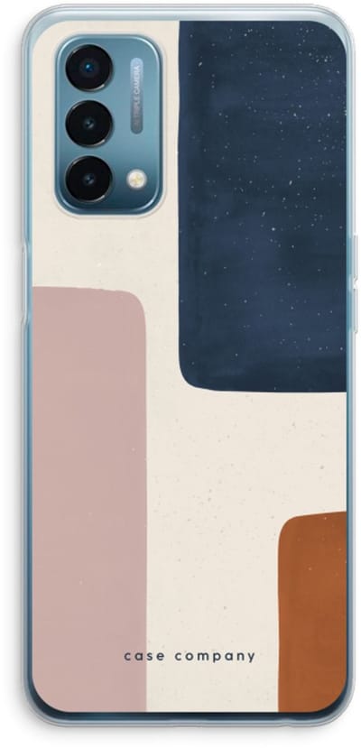 Case Company® - Hoesje geschikt voor OnePlus Nord N200 5G hoesje - Geo #5 - Soft Cover Telefoonhoesje - Bescherming aan alle Kanten en Schermrand