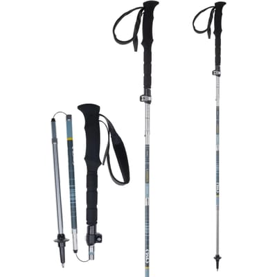 Tsl Outdoor Hiking Aluminium 5 Cross Stokken Zilver Man,Vrouw