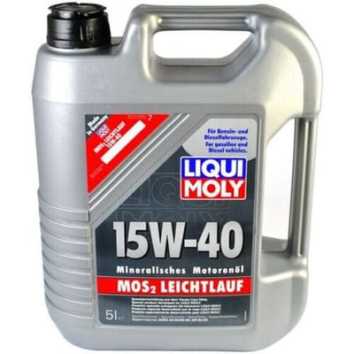 Motorolie LIQUI MOLY 2571 MoS2 Leichtlauf Super 15W40 5L