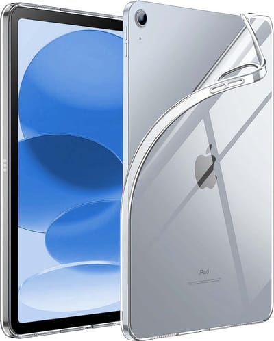 Hoesje - Geschikt voor Apple iPad A16/A18 (2022/2025/2026) - 10.9 & 11 inch (10e, 11e & 12e generatie) - Dun & Stevig - Siliconen Backcover Hoes - Shockproof Case - Tablethoes - Shockbestendige Back Cover - Transparant