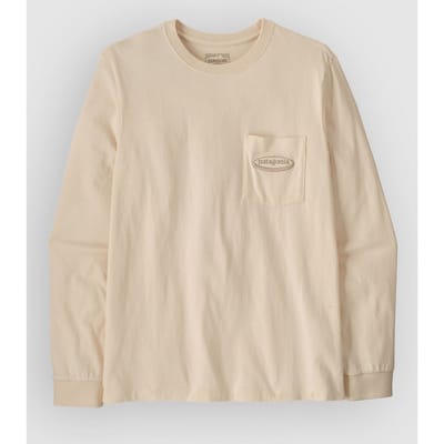 Patagonia Mw 95 Oval Logo Pocket Longsleeve