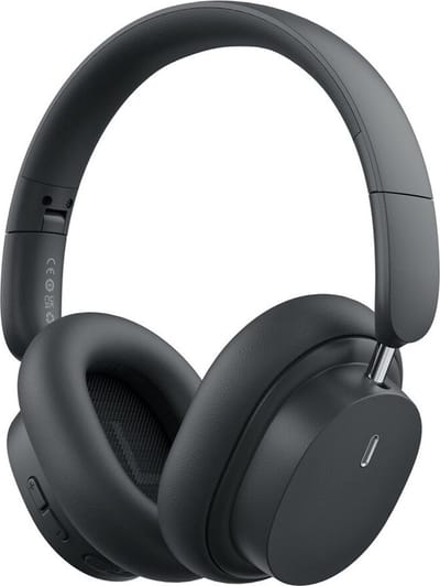 Baseus Bowie D05 Draadloze Koptelefoon Bluetooth 5.3 Grijs