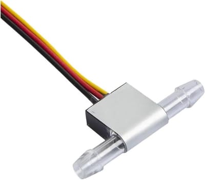 Niveausensor Leiding - Vloeistofschakelaar Detector - Waterstroom Monitoren - Pijpleiding Detectie - 50M Kabel - Zwart