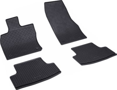 Automatten voor Audi Q2 (GA), Cupra Ateca, SEAT Ateca (KH7), Skoda Karoq (NU7), Volkswagen T-Roc (A11/D11) (vanaf 2016) - 4-delig - Rubber
