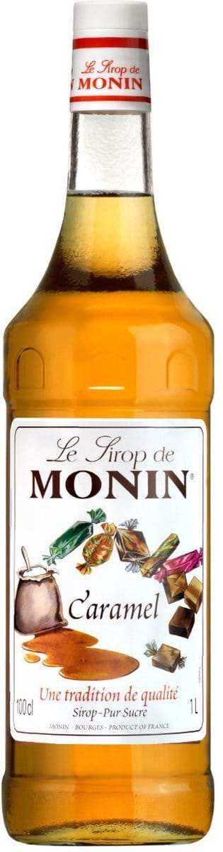 Monin Siroop caramel - Fles 1 liter