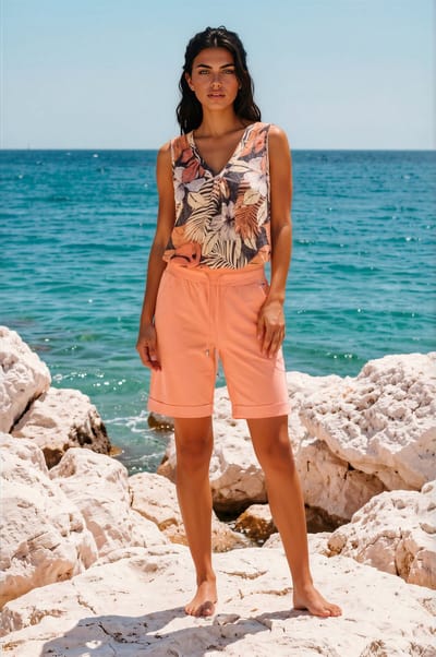 MI PIACE - Heavy Travel Short Uni 202423 Sunset Clay - Maat : XS
