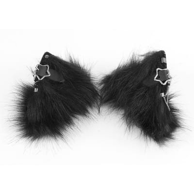 Pluche Elektrische Diereoren Hoofdband Oplaadbaar Afneembaar Vosoren Lolita Comic Show Rekwisiet Kattenoren Cosplay Accessoires Halloween One Size