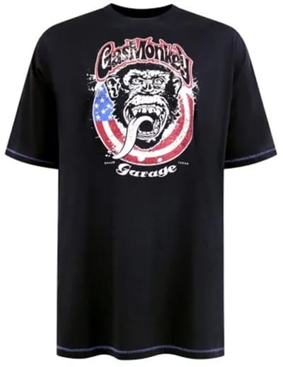 Duke 555 Birkenhead T-shirt Blauw Big Men Size 3XL