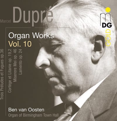 Ben Van Oosten - Dupré: Organ Works Vol.10 (CD)