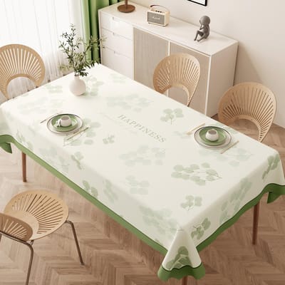 2026 Nieuwe Rechthoekige PVC Eettafel Tafelkleed Keuken Blijvend Waterdicht Oliebestendig Warmte-isolerend Tafelkleed Salontafel 80x120cm