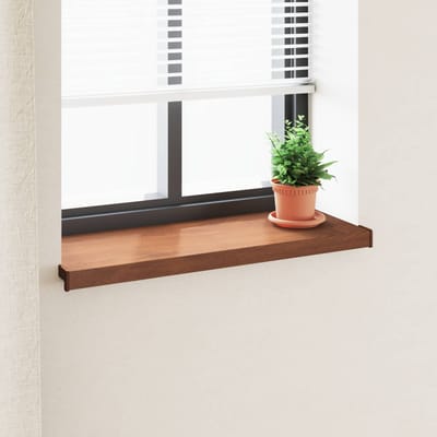 vidaXL - Raamdorpel - Bruin - hout - 60 - x - 30 - x - 4,5 - cm - PVC