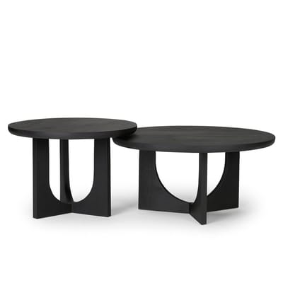 Starfurn - Salontafel - Zwart - 80x80x40 cm