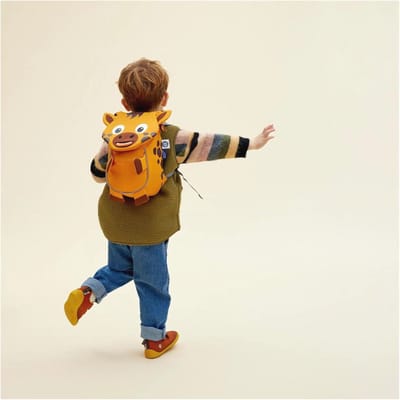 Ergonomische kleuterrugzak voor 1-3 jaar met reflecterende trektong