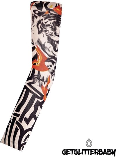 GetGlitterBaby® - Tattoo Sleeve / Tijdelijke Tattoos Arm / Nep Tatoeage Mouw / Fake Temporary Neppe Tatoe Kous Tattoo