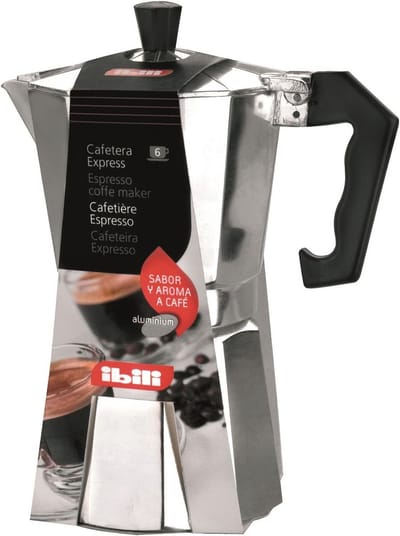 Koffiezetapparaat - Percolator - Koffie Zetten - Aluminium - 6 kopjes - Aluminium