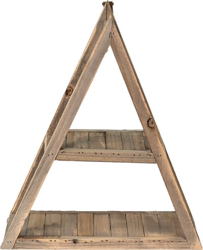 Clayre & Eef Wandrek 31x11x36 cm Bruin Hout