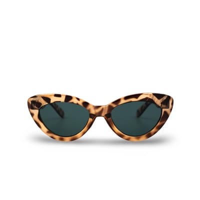 Montuurtjevoorjou - Avy Brown Black - Kinder zonnebril - Bruin - Cat Eye - Meisjes zonnebril