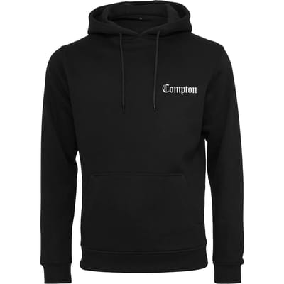Mister Tee - Compton EMB Hoodie/trui - S - Zwart