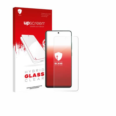 upscreen - Screenprotector voor Oppo Reno 12 FS - Folie Beschermfolie Beschermglas transparant