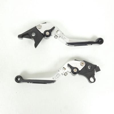 Levier frein droit Sifam pour Moto Suzuki 1000 DL V-strom 2002 à 2019 alu CNC noir / paire Neuf