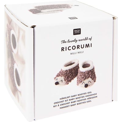Rico Design Ricorumi haakset "Baby Booties" - Egel