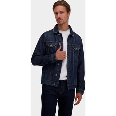 Cars Jeans Johnny Den.jack Dark Used Maat: L | Spijkerjassen Outlet | Heren | Blauw