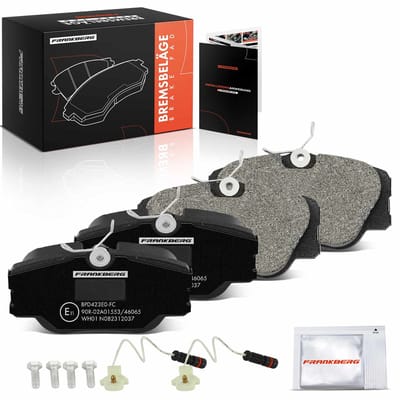 Frankberg 4x Remblokken Vooras voor Benz C124 W124 S124 W