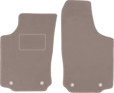 Beige voormatten voor: Opel Corsa C hatchback (2000-2006)